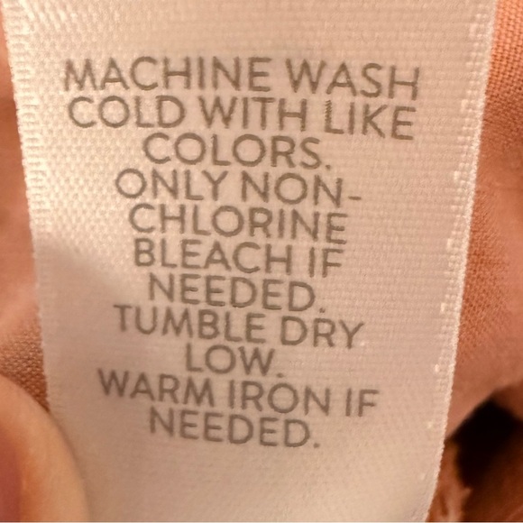 J. Jill | Burnt Orange High Ruse Cropped Cuffed Pants | Sz 10 - Picture 8 of 8